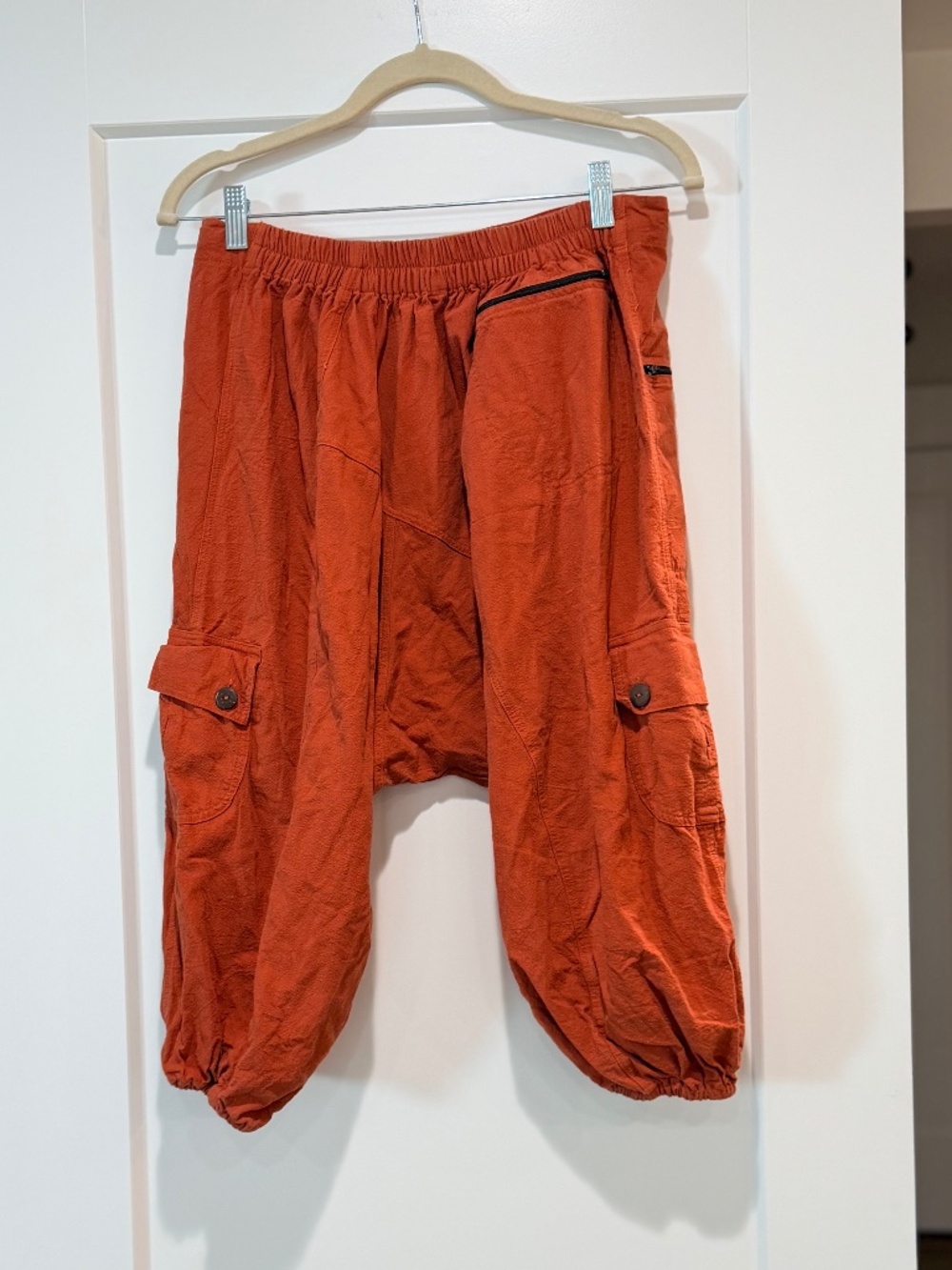 Pure Vida Tulum Pants Cropped Size L Grande Women's